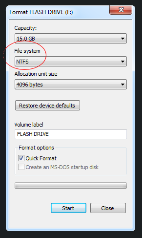 why cant i copy a 4gb file to my external usb drive fat file size limit